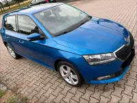 Gebraucht Skoda Fabia 95 PS (69 kW) 2019 Blau Kleinwagen