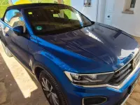 Gebraucht VW T-Roc Cabriolet Style 150 PS (110 kW) 2020 Blau Cabrio