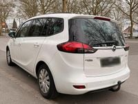 Gebraucht Opel Zafira Tourer 134 PS (98 kW) 2015 Weiß Van / Kleinbus