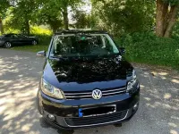 Gebraucht VW Touran Match 105 PS (77 kW) 2012 Schwarz Van / Kleinbus