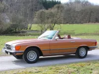 Gebraucht Mercedes SL450 225 PS (165 kW) 1972 Byzanzgold met. Cabrio