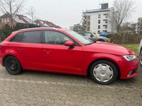 Usata Audi A3 150 CV (110 kW) 2018 Rosso Berlina