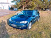 Gebraucht Renault Mégane GrandTour Dynamique 113 PS (83 kW) 2004 Blau Kombi
