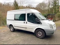 Gebraucht Ford Transit 116 PS (85 kW) 2009 Weiß Van