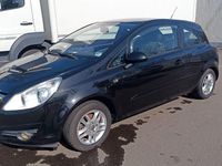 Gebraucht Opel Corsa 80 PS (58 kW) 2008 Schwarz Kleinwagen