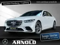 Gebraucht Mercedes S450 AMG line 367 PS (269 kW) 2023 Weiß (manufaktur opalithweiß bright) Limousine