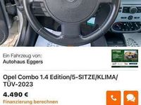 gebraucht Opel Combo Combo1.4 Twinport Edition