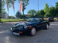 Gebraucht Alfa Romeo Spider 120 PS (88 kW) 1990 Schwarz Cabrio