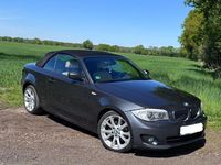 Gebraucht BMW 120 Cabriolet Efficient Dynamics 177 PS (130 kW) 2013 Grau Cabrio