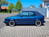 Gebraucht VW Golf Cabriolet 98 PS (72 kW) 1992 Blau Cabrio