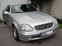 Gebraucht Mercedes SLK200 163 PS (119 kW) 2001 Silber Cabrio
