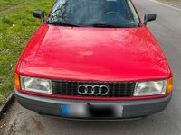 Second-hand Audi 80 70 CP (51 kW) 1990 Roșu Berlinǎ