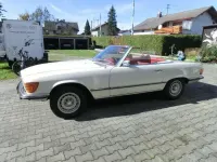 Gebraucht Mercedes SL350 200 PS (147 kW) 1973 Weiß Cabrio