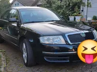 Gebraucht Skoda Superb 150 PS (110 kW) 2003 Schwarz Limousine