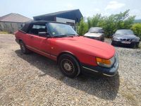 Gebraucht Saab 900 Cabriolet 160 PS (117 kW) 1990 Rot Cabrio