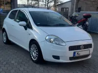 Gebraucht Fiat Grande Punto 90 PS (66 kW) 2009 Weiß Kleinwagen