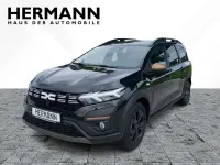 Neu Dacia Jogger Extreme 141 PS (103 kW) 2025 Perlmuttschwarz metallic (sch Van / Kleinbus