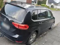 Gebraucht VW Touran 150 PS (110 kW) 2021 Schwarz Van / Kleinbus