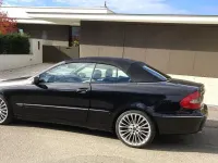 Gebraucht Mercedes CLK350 Avantgarde 272 PS (200 kW) 2007 Schwarz Cabrio