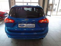 Gebraucht Ford Focus ST-Line 125 PS (91 kW) 2021 Blau Kombi