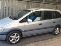Gebraucht Opel Zafira Edition 125 PS (91 kW) 2003 Silber Van / Kleinbus