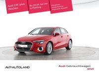 Gebraucht Audi A3 Advanced Plus 150 PS (110 kW) 2021 Rot Limousine