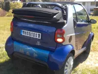 Usata Smart ForTwo Cabrio Pulse 61 CV (44 kW) 2002 Blu Cabrio