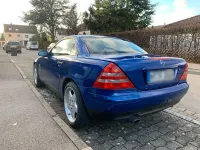 Gebraucht Mercedes SLK200 136 PS (100 kW) 1997 Blau Cabrio