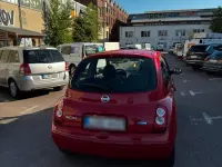 Gebraucht Nissan Micra 65 PS (47 kW) 2009 Rot Kleinwagen