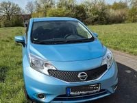Gebraucht Nissan Note 360º 80 PS (58 kW) 2014 Blau Kleinwagen