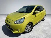 Gebraucht Mitsubishi Space Star 80 PS (58 kW) 2014 Karambolagelb (m) Van / Kleinbus