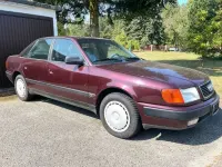 Gebraucht Audi 100 133 PS (97 kW) 1992 Rot Limousine
