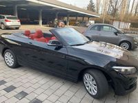 gebraucht BMW 218 D Cabriolet schwarz - Sport-Line