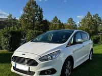 Gebraucht Ford S-MAX Titanium 150 PS (110 kW) 2016 Weiß Van / Kleinbus