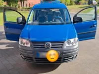 Second-hand VW Caddy 105 CP (77 kW) 2006 Albastru Monovolum