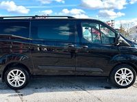 Gebraucht Ford Transit Custom 131 PS (96 kW) 2018 Schwarz Van / Kleinbus