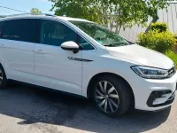 Gebraucht VW Touran Highline 150 PS (110 kW) 2017 Weiß Van / Kleinbus
