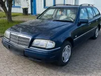 Gebraucht Mercedes C180 Elegance 122 PS (89 kW) 1997 Blau Limousine