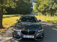 Gebraucht BMW 220 Sport Line 190 PS (139 kW) 2014 Grau Coupé
