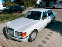 Gebraucht Mercedes 500 252 PS (185 kW) 1990 Weiß Limousine