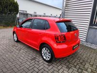 Gebraucht VW Polo Style 60 PS (44 kW) 2011 Rot Kleinwagen