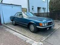 Gebraucht Mercedes SL500 231 PS (169 kW) 1983 Blau Cabrio