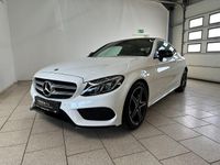 Gebraucht Mercedes C200 AMG line 184 PS (135 kW) 2018 Unilack (weiss Coupé