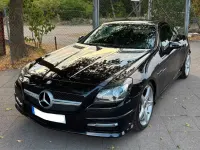 Gebraucht Mercedes SLK200 AMG 184 PS (135 kW) 2013 Schwarz Cabrio