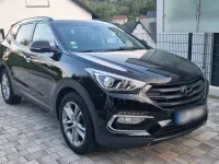 Gebraucht Hyundai Santa Fe Premium 200 PS (147 kW) 2016 Schwarz SUV