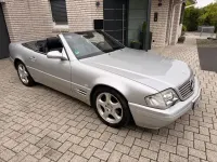 Gebraucht Mercedes SL280 204 PS (150 kW) 1999 Silber Cabrio