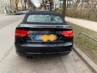 gebraucht Audi A3 Cabriolet 8P, 3 Türen, Ledersitze, scharz