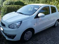 Gebraucht Mitsubishi Space Star Diamant Edition 71 PS (52 kW) 2020 Weiß Kleinwagen