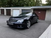 Gebraucht Mercedes CLK350 AMG 272 PS (200 kW) 2005 Blau Coupé