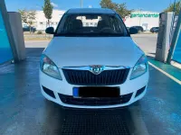 Gebraucht Skoda Roomster 86 PS (63 kW) 2012 Weiß Van / Kleinbus